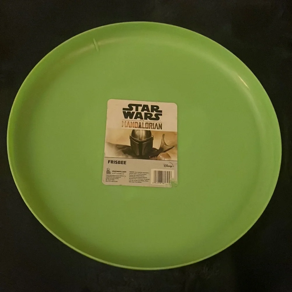 Green Disney‎ Baby Yoda Frisbee